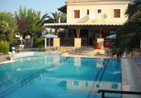 Pool at Spyros Studios at Laganas, Zante