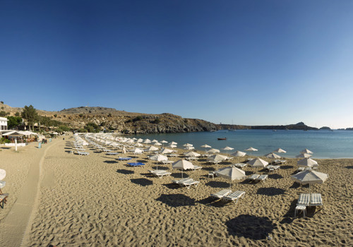 Beach at Avra Apartments