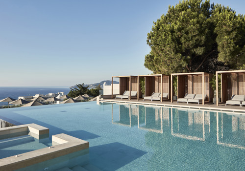 View of Pool at Esperos Village Blue & Spa Adults Only