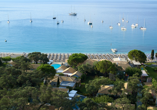 Beachfront location at Parga Beach Resort