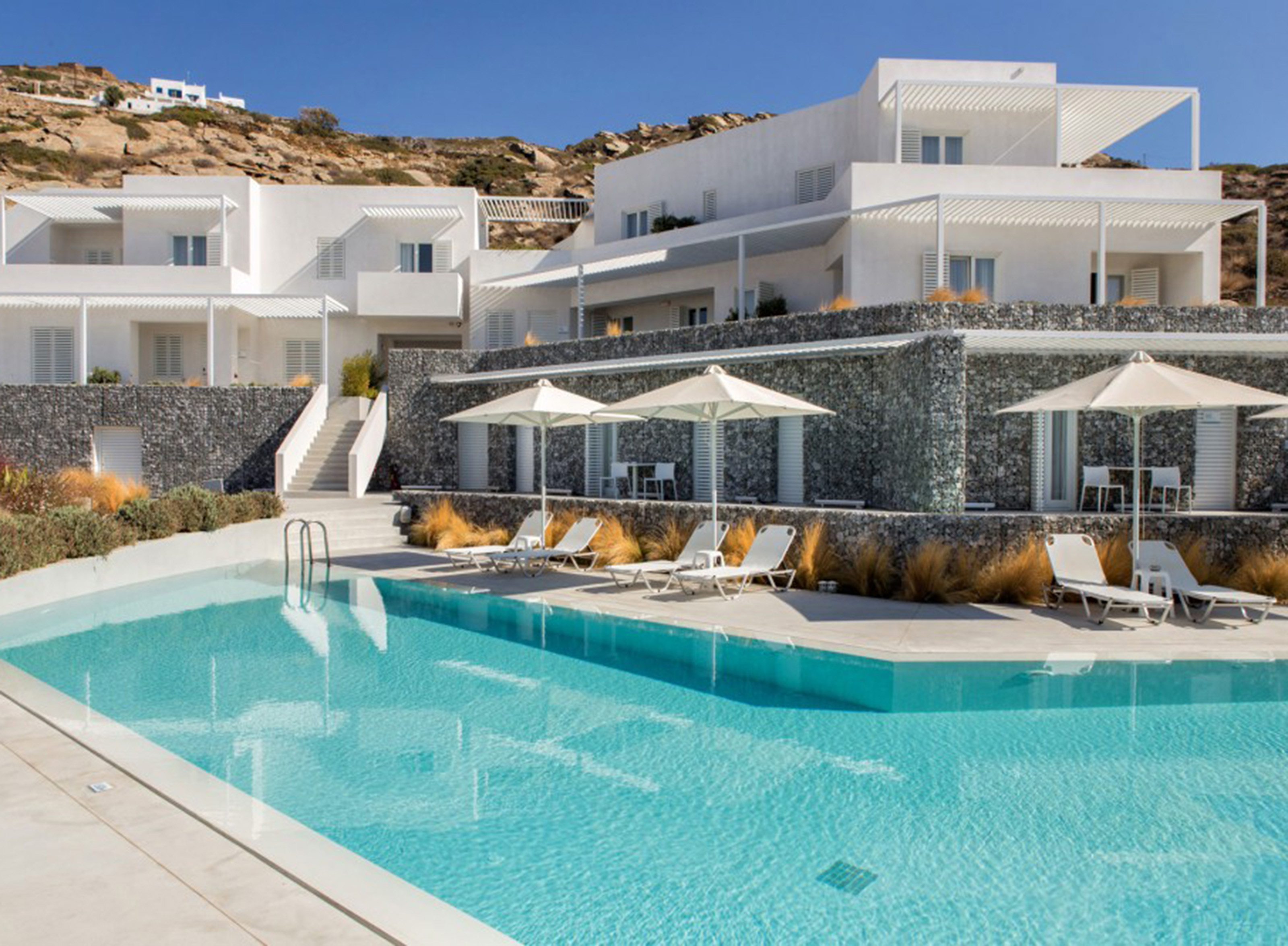 Swimming Pool at Relux Ios Design Hotel