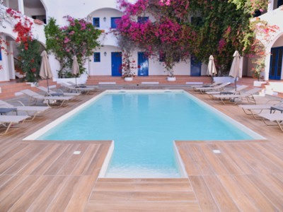 Outdoor Pool At Tilos Mare