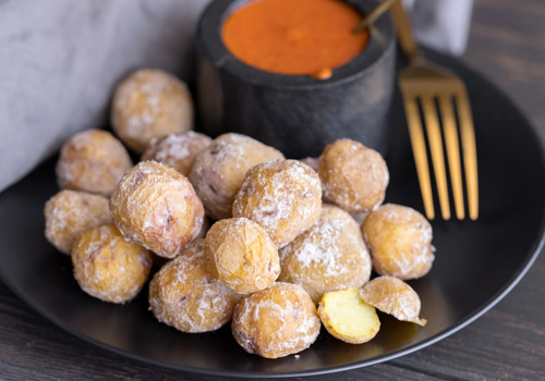 Canary island food: Be brave - sample a wrinkly potato!