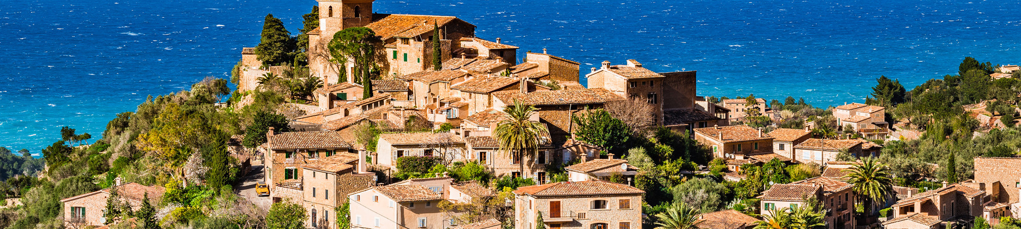 Majorca, home of celebrities – especially in the mountain village of Deia