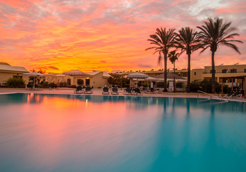 Santa Rosa Pool Sunset