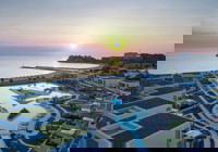 Sani Dunes Aerial View