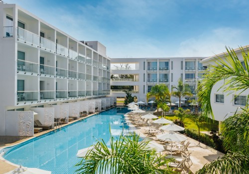 Pool view at Sofianna Resort & Spa