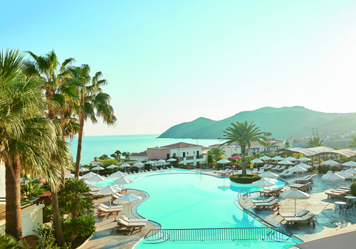 Grecotel Marine Palace & Aquapark Pool With Sea Views