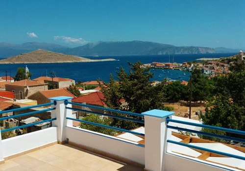 Terrace at Stamatia Studios