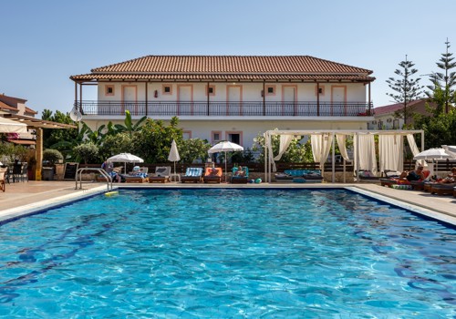 Outdoor Pool At Akis Annex