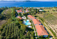 Aerial view of Alexandros Palace