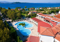 Pool view at Alexandros Palace Hotel