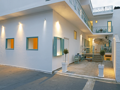 Exterior of Agistri Apartments