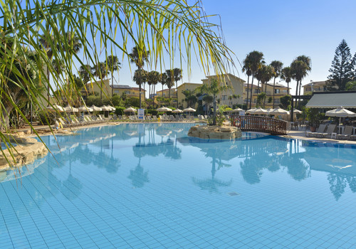 Pool view at Makronissos Holiday Village
