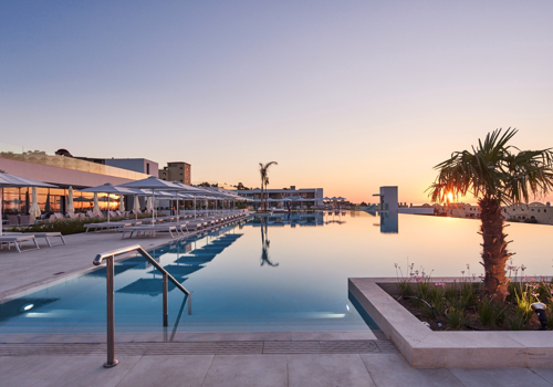 Sunset at Lindos Grand Resort & Spa