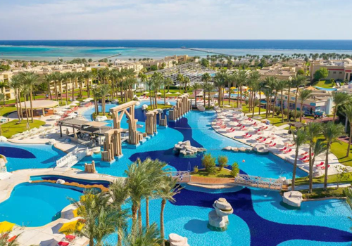 Seafront at the Rixos Premium Seagate, Sharm El Sheikh, Egypt