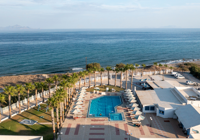 Overview of Mammis Beach Hotel