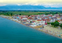 Location of Ammos Seaside Luxury Hotel