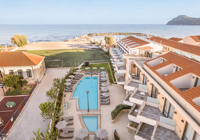 View of sea from Porto Platanias Beach Hotel