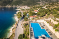 Kefalonia Bay Palace Aerial View of Swimming Pool and Beach