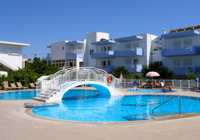 Swimming Pool at Kalloudis Apartments