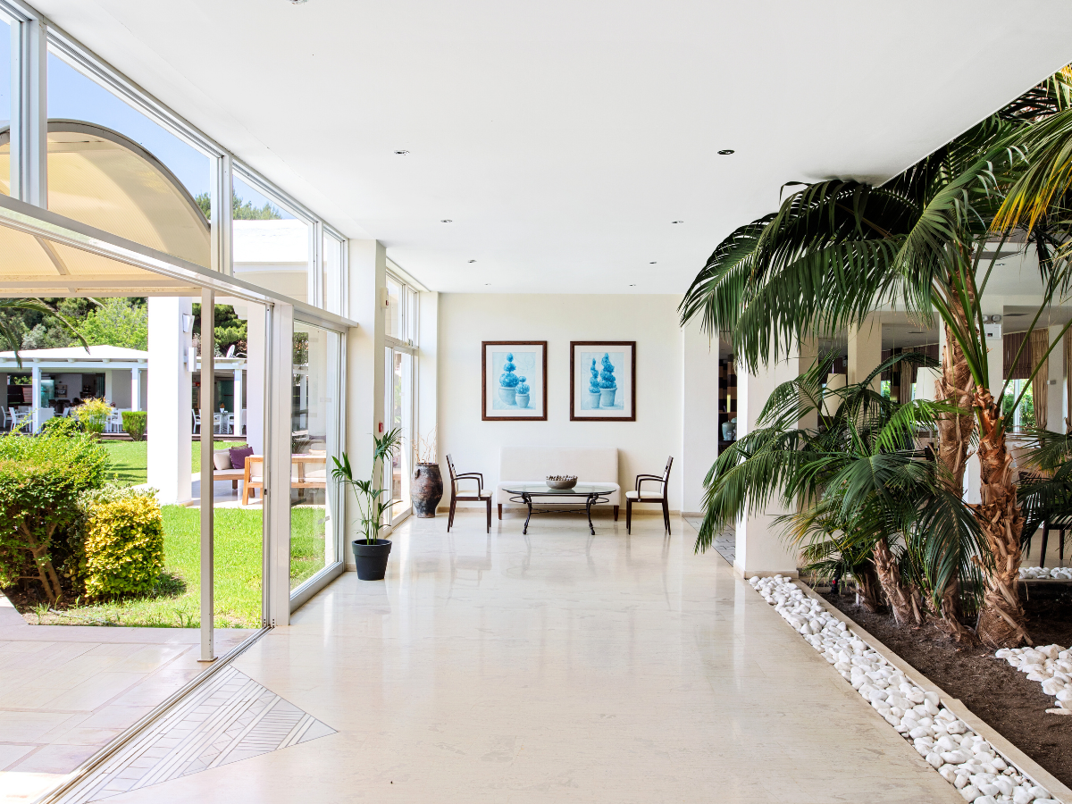Lobby Area at Princess Resort Skiathos