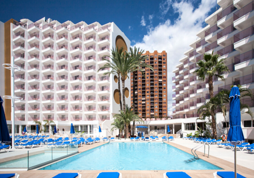 Exterior of Ambassador Playa II and Swimming Pool