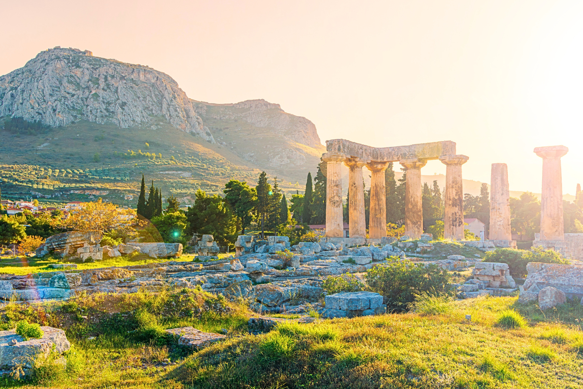 Greece in November, Ancient Corinth