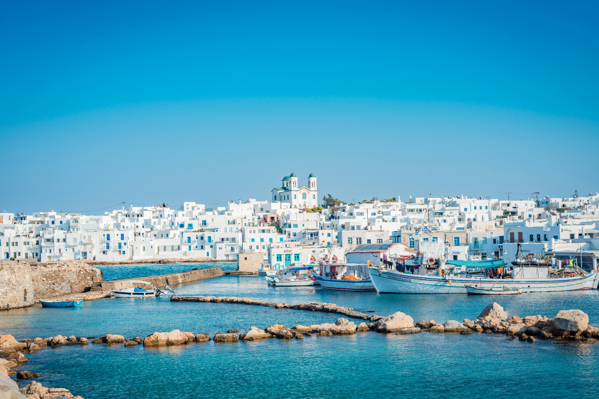 Paros Greece in September