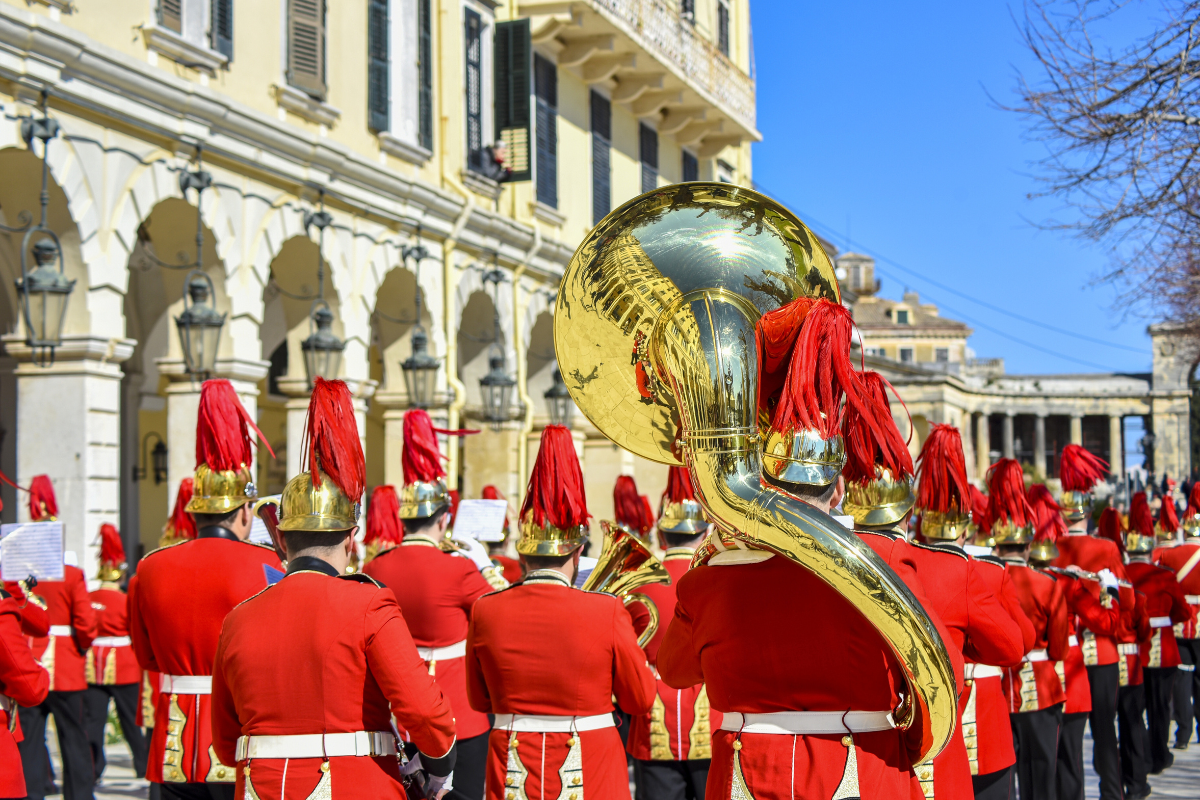 Greece in April, Corfu Easter