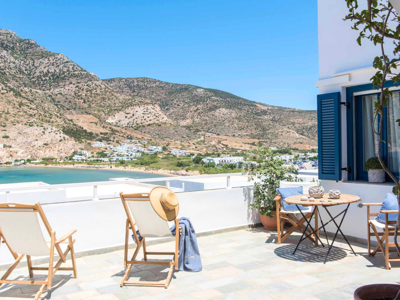 Terrace Area at Sifnos House