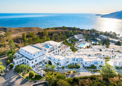 Overview of Lindos Village Resort & Spa