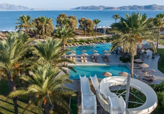 Waterslides And Fun Games At Grecotel Casa Paradiso