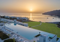 View from pool at Lindos Grand