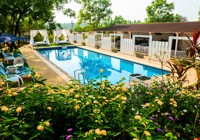 Outdoor Pool at White Wood Resort Morjim
