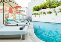 Outdoor Pool at Dioni Boutique Hotel