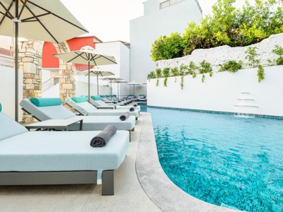 Outdoor Pool at Dioni Boutique Hotel