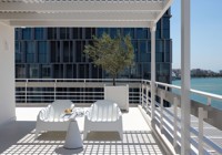 Terrace In Deluxe Room Or Suites At Gallery Port Tower Hotel