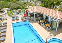 Aerial View of Pool at Filokalia Apartments