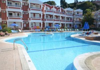 Outdoor Pool Area At Paradise Hotel