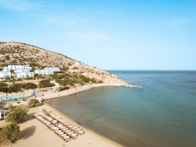 Private Beach Area At Dolphin Bay Hotel