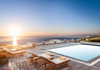 Sunset at Gerofinikas Boutique Hotel