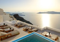 Sunbeds in Andromeda Villas and Spa Resort