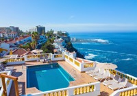 Swimming Pool with sea views at Club Tarahal