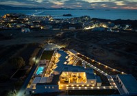 Aerial View By Night At El Mar Naxos
