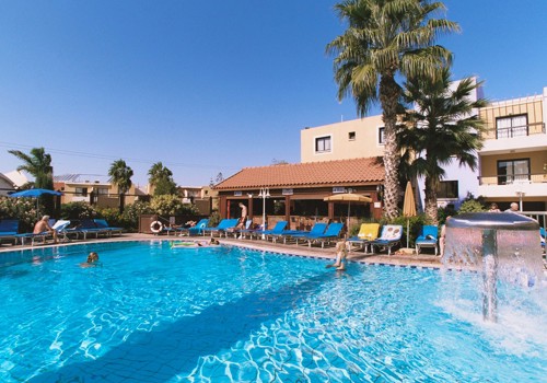 pool area at Senator Hotel