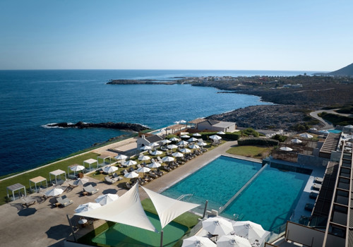 Pool Area At Aulus Chania