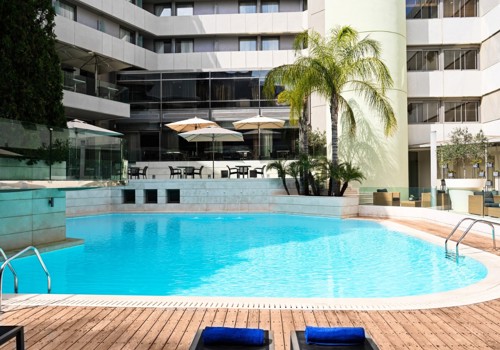 Swimming pool at Galaxy Hotel