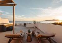 Terrace In Executive Jacuzzi Suite At Almiriki Naxos Beachside Living