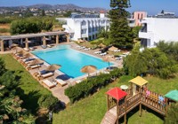 Outdoor Pool Area At Afandou Blu